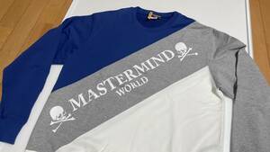 mastermind JAPAN マスターマインド 切替え配色 トレーナー