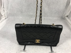 シャネル CHANEL チェーンバッグ ブラック 1802402