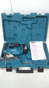 AA※ makita マキタ 充電式ジグソー JV142D バッテリー付き