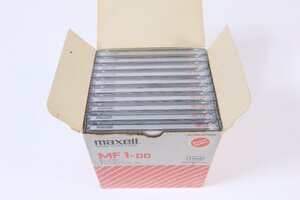 フロッピーディスク maxell 3.5インチMF1-DD / 未開封品 / 10枚 / 箱付き / マクスウェル / 現状品