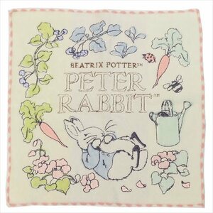 ★新品　ピーターラビット　Peter Rabbit　タオルハンカチ　No1　クロップ