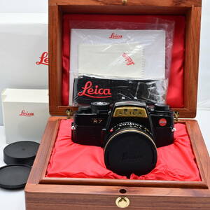 ★新品級★　世界200台限定　ライカ　Leica R7漆 ズミクロン50mm F2付　シリアルナンバー103/200