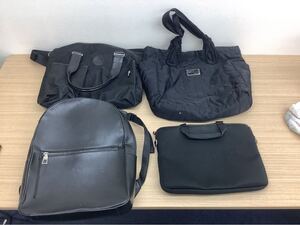 ◯営HM093-A8T100【埼玉発】バッグまとめ4点売り Orobianco ZARA MARC JACOBS リュック PCバッグ トートバッグ ショルダーバッグ 現状品