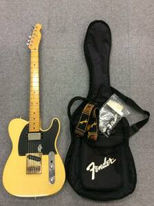 O64＃【音だし未確認】Fender Telecaster フェンダー テレキャスター エレキ ギター ケース付き 状態/精度不明 現状品 ジャンク品