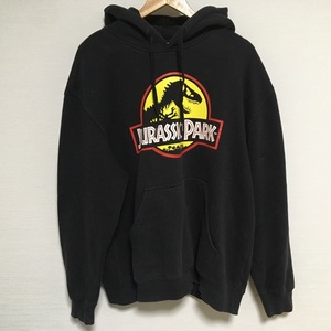 H&M L.O.G.G. ジュラシックパーク パーカー L 黒 古着 label of graded goods jurassic park