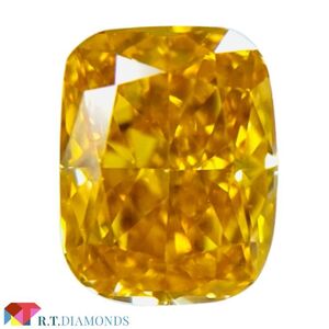 FANCY VIVID YELLOW ORANGE 0.311ct X/RT2297/CGL