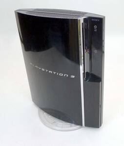 T11042pジャンクゲーム機本体 Sony PlayStation3 HDDなし CECHA00 簡易通電・出力確認済み！