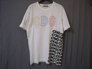 ●CDG XL 半袖Tシャツ ロゴ コラボ ANTI SOCIAL SOCIAL CLUB アンチソーシャルソーシャルクラブ コムデギャルソン BLACK