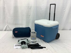 LOGOS/Coleman クーラーボックス/50QT/約47L/ボディクーラー/寝袋/アウトドア用品まとめ 中古品 ACB