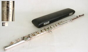 TB526三響 SANKYO FLUTE シルバーフルート ハードケース付◇シルバーソニック/PRIMA/管楽器/吹奏楽/動作未確認/現状品/古道具タグボート