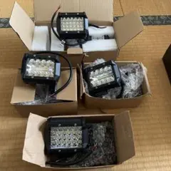 LEDライト 4個セット アルミ製