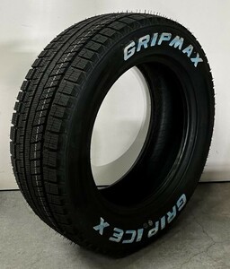 訳あり！余剰在庫放出 GRIP MAX ホワイトレタースタッドレス ICE X 2022年製造 175/60R16 82T 4本限りの4本価格