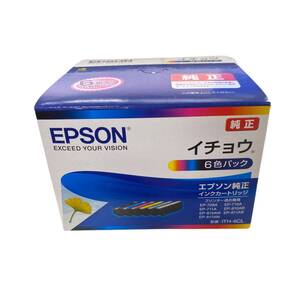 【未開封】 EPSON エプソン イチョウ 純正インク ITH-6CL 6色パック インクカートリッジ 推奨使用期限: 2027年4月 L76327RL