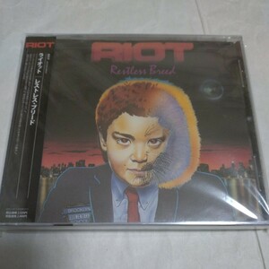 新品未開封★Disk Union帯★輸入盤国内仕様★ライオット★レストレス・ブリード★RIOT★Restless Breed★3984-14232-2