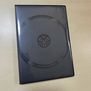 ■DVD トールケース 黒 ブラック Black プラスチック プラケース 収納 1枚用 ケース 新品 未使用品 即決