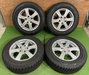 195/65R15 YOKOHAMA iceGUARD IG60【2017年】(社外アルミホイール) 15X6J ET43 5H/114.3 4本セット！