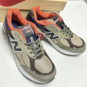 26cm 新品 ニューバランス M990 USA製 アメリカ製 NEWBALANCE ベージュ カーキ MADE IN USA 米国製 USA8 990 BT3 1500 990V3 9060 991