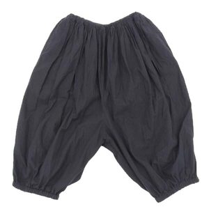 コムデギャルソン COMME DES GARCONS コットン100% サルエル イージー パンツ レディース 黒 ブラック sizeS RQ-P030 AD2021 [Y03256]