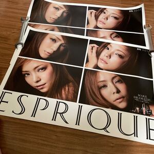 安室奈美恵 ポスター　エスプリーク　ESPRIQUE 非売品　KOSE 2枚セット