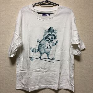 WM ノースフェイス パープルレーベル グラフィック Tシャツ レディースM nanamica The North Face Purple Label NT3952N Tee ホワイト