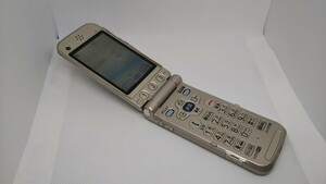 M062 docomo FOMA らくらくホン F884iES FUJITSU 富士通/ガラケー/ケータイ 簡易動作確認＆簡易清掃＆初期化OK 判定○ 現状品 送料無料　