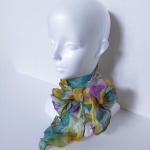 ◎★100％　VISCOSE　ストール　スカーフ　ミックスカラー　ビスコース