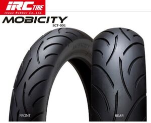 新品 IRC SCT-001 F120/80-12 R120/80-12 TL 前後セット