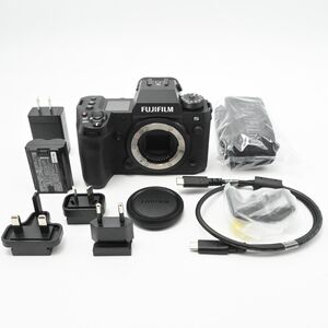 新品級の極上美品/動作◎　富士フイルム FUJIFILM X ミラーレス一眼デジタルカメラ X-H2S ボディ…X-H2S ブラック