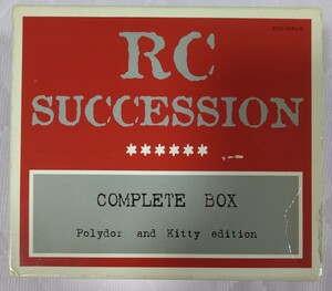 RCサクセション コンプリート ボックス 廃盤国内盤中古6枚組CD RC SUCCESSION COMPLETE BOX Polydor＆Kitty edition 忌野清志郎 タイマーズ