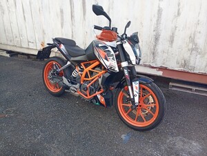 【美車】KTM Duke250 デューク250 6087km 引取りor落札者様業者依頼のみ 福岡 朝倉