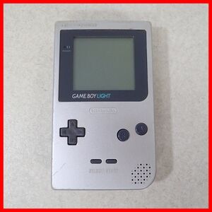 動作品 GBL ゲームボーイライト 本体 MGB-101 シルバー 任天堂 Nintendo GAME BOY LIGHT【10