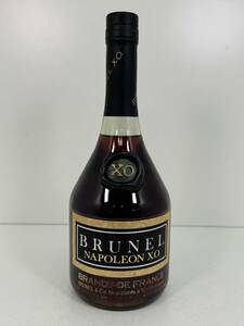 0606-77 0286【1円スタート】 ブルネル　BRUNEL　ナポレオン　XO　ブランデー　700ml　40％　未開栓　古酒