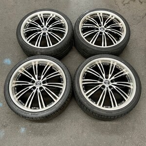 タイヤ付き社外ホイール　LOXARNY EX MATRIX JUNIOR(ロクサーニ EX マトリックス ジュニア)　20×8.5J　+38　+45　114.3　5穴　245/35ZR20