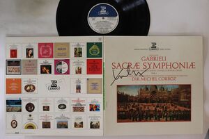 仏LP Michel Corboz Gabrieli: Sacrae Symphoniae Pour Solistes, Double Choeur, Cuivres, Cordes & Orgue Vol. 1 STU70674 ERATO /00400