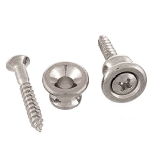 ALLPARTS オールパーツ AP-6695-001 Gibson Style Nickel Strap Buttons ストラップピン