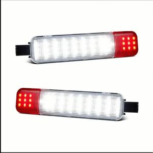 【2個セット】シボレーC1500タホ サバーバンGMCユーコン キャデラック エスカレード ハマーH2 LED カーテシライト LEDドア