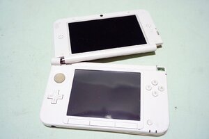 【質Banana】ジャンク品!Nintendo/任天堂 3DSLL ピンク 部品破損 現状渡し♪.。.:*・゜⑦