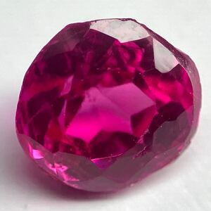 ソ付き!!1円〜!!［ルビー1.00ct］d 約5.69×5.36mm ルース 裸石 宝石 コランダム ruby corundum DC0/ZZ w4ヤ13