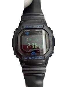 CASIO◆クォーツ腕時計・G-SHOCK/デジタル/BLK/BLK