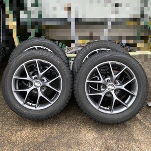 BBS 16インチ スタッドレスタイヤ ブリザック BLIZZAK 205/55R16 アルミホイール 冬用 ※4個口発送