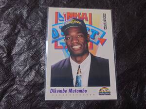 Dikembe Mutombo RC 1991-92 SKYBOX #4 516 ディケンベ・ムトンボ ルーキーカード NBA Denver Nuggets