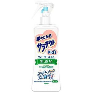 アース製薬　服の上からサラテクト　キッズ　ウォーターミスト　200ml　10本セット 送料無料