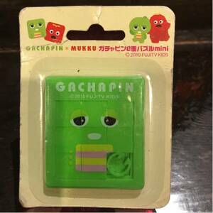 ガチャピンムックガチャピン8面パズルミニ 株式会社 エイコー フジテレビキッズ承認 未使用 未開封 レア！