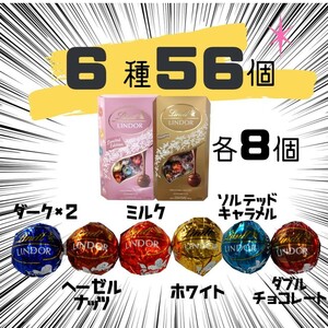 6種類 56個 リンツ リンドールチョコレート コストコ チョコ