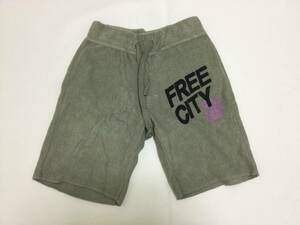 良品 FREE CITY フリーシティ パイル ショーツ サイズ0 カーキ