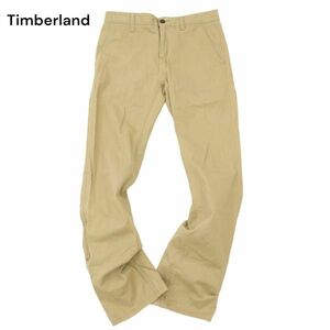 Timberland ティンバーランド 通年 インド綿★ スリム ストレート スラックス パンツ Sz.30　メンズ　C4B02242_5#R