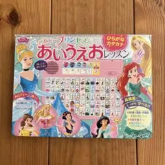 ディズニープリンセス あいうえおレッスン　あいうえお絵本　ひらがな絵本　知育絵本