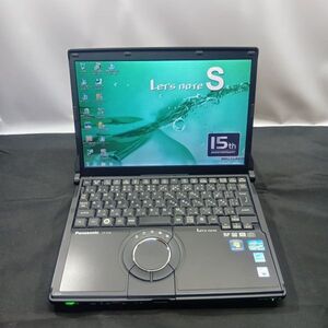 ◇Panasonic Let’s note CF-S10CYBDR/Core i5-2520M/4GB/HDD640GB/DVDマルチドライブ/12.1TFT/Windows7 Professional 64bit 15周年モデル?