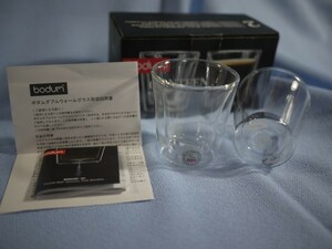 bodum ボダム キャンティーン ダブルウォールグラス 100ml 2個セット 10108-10