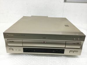 D872-140【通電確認済み】PIONEER パイオニア DVL-919 LD/DVD/CDプレーヤー レーザーディスクプレーヤー/t